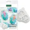Katy sue octopus en zeepaardje siliconen mal bij cake, bake & love 2 Katy sue octopus en zeepaardje siliconen mal bij cake, bake & love 1