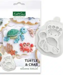 Katy Sue Schildpad en Krab Siliconen mal