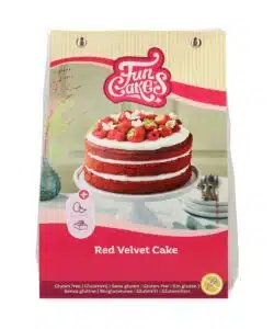 FunCakes Mix voor Red Velvet Cake, Glutenvrij 400 g