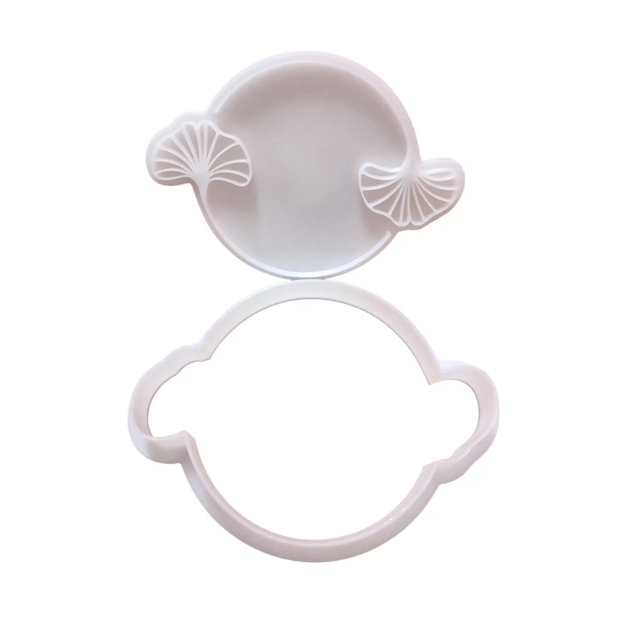Uitsteker met impressie stempel sierlijk kader rond bij cake, bake & love 5 Uitsteker met impressie stempel sierlijk kader rond
