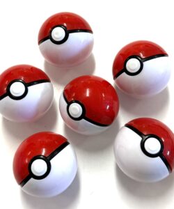 Cupcaketopper Pokemon balletjes 6 stuks