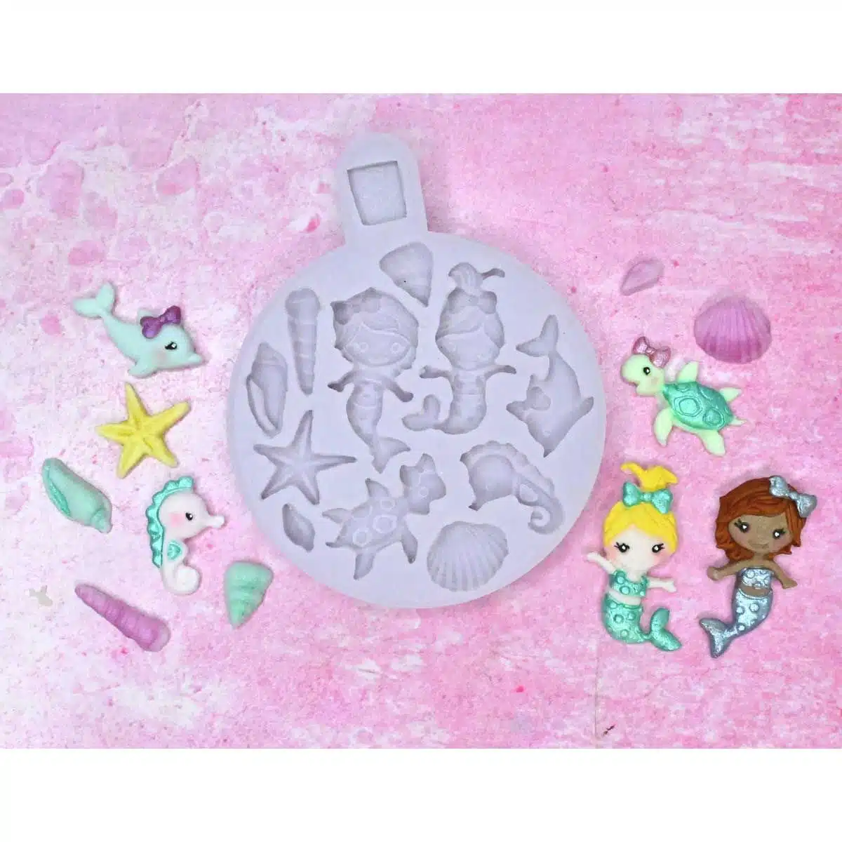 Karen davies siliconen vorm - miniature mermaid bij cake, bake & love 5 Karen davies siliconen vorm - miniature mermaid