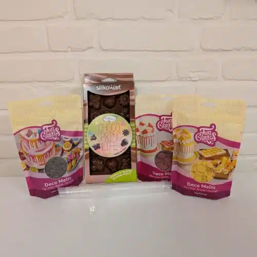 Lente chocolaatjes pakket