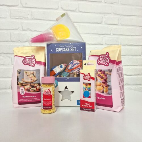 Space cupcakes pakket bij cake, bake & love 5