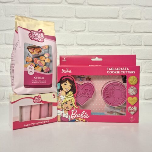 Barbie koekjes pakket bij cake, bake & love 5