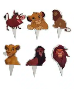 The Lion King cupcake prikkers 24 stuks
