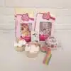 Cloud & rainbow cupcakes pakket bij cake, bake & love 1