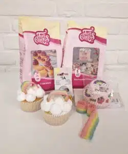 Cloud & Rainbow Cupcakes Pakket