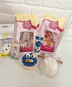 Koekiemonster cupcakes pakket bij cake, bake & love 9