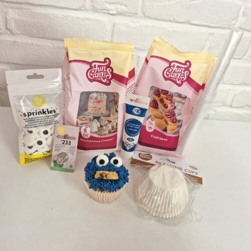 Koekiemonster cupcakes pakket bij cake, bake & love 7