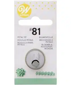 Wilton decorating tip #081 specialty tip carded bij cake, bake & love 8 Wilton decorating tip #081 specialty tip carded bij cake, bake & love 7