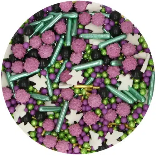 Funcakes sprinkle medley stylish halloween 65 g - afbeelding 2