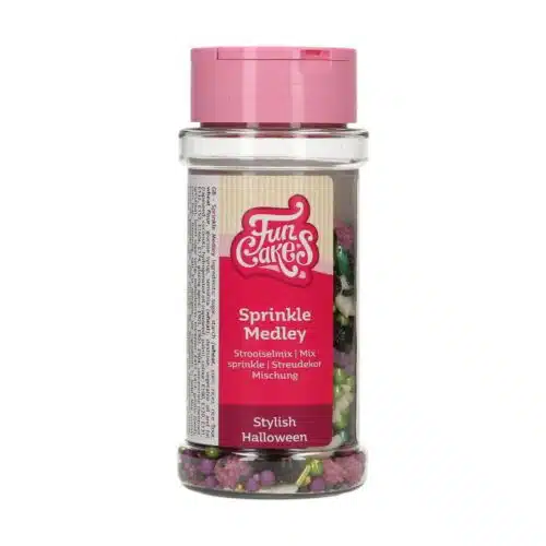 Funcakes sprinkle medley stylish halloween 65 g