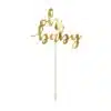 Partydeco cake topper oh baby - goud bij cake, bake & love 4 Partydeco cake topper oh baby - goud bij cake, bake & love 3
