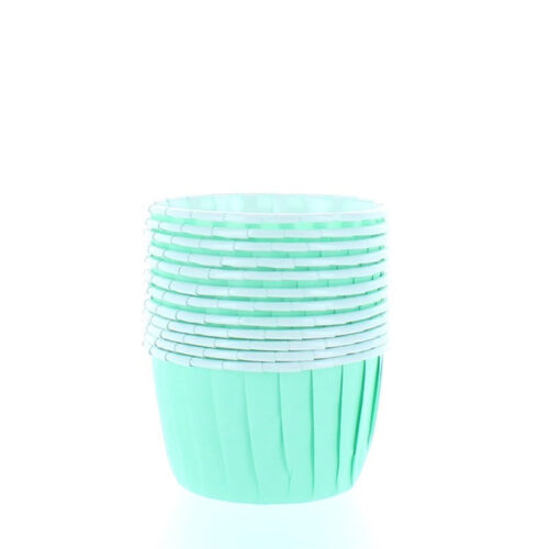 Baked with love baking cups aqua 12 stuks - afbeelding 3