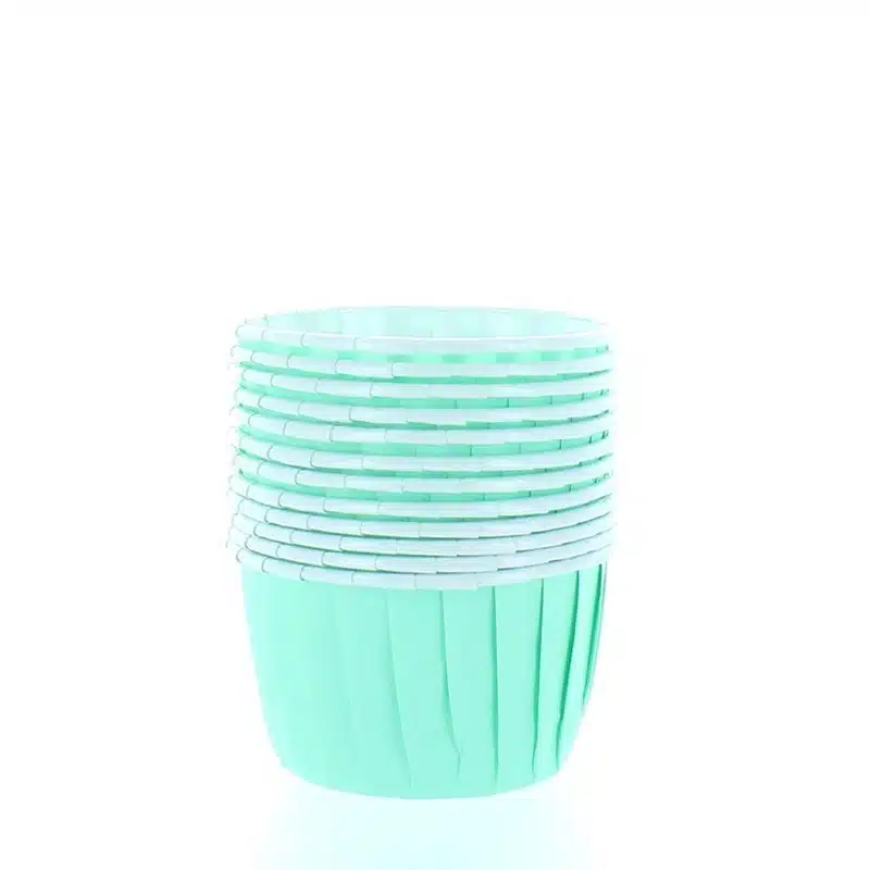 Baked with love baking cups aqua 12 stuks bij cake, bake & love 7 Baked with love baking cups aqua 12 stuks - afbeelding 3
