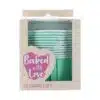 Baked with love baking cups aqua 12 stuks bij cake, bake & love 2 Baked with love baking cups aqua 12 stuks bij cake, bake & love 1