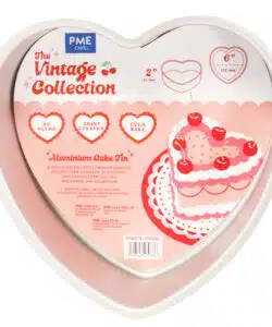 Vintage Cake Hartvormige Taartvorm 15 cm