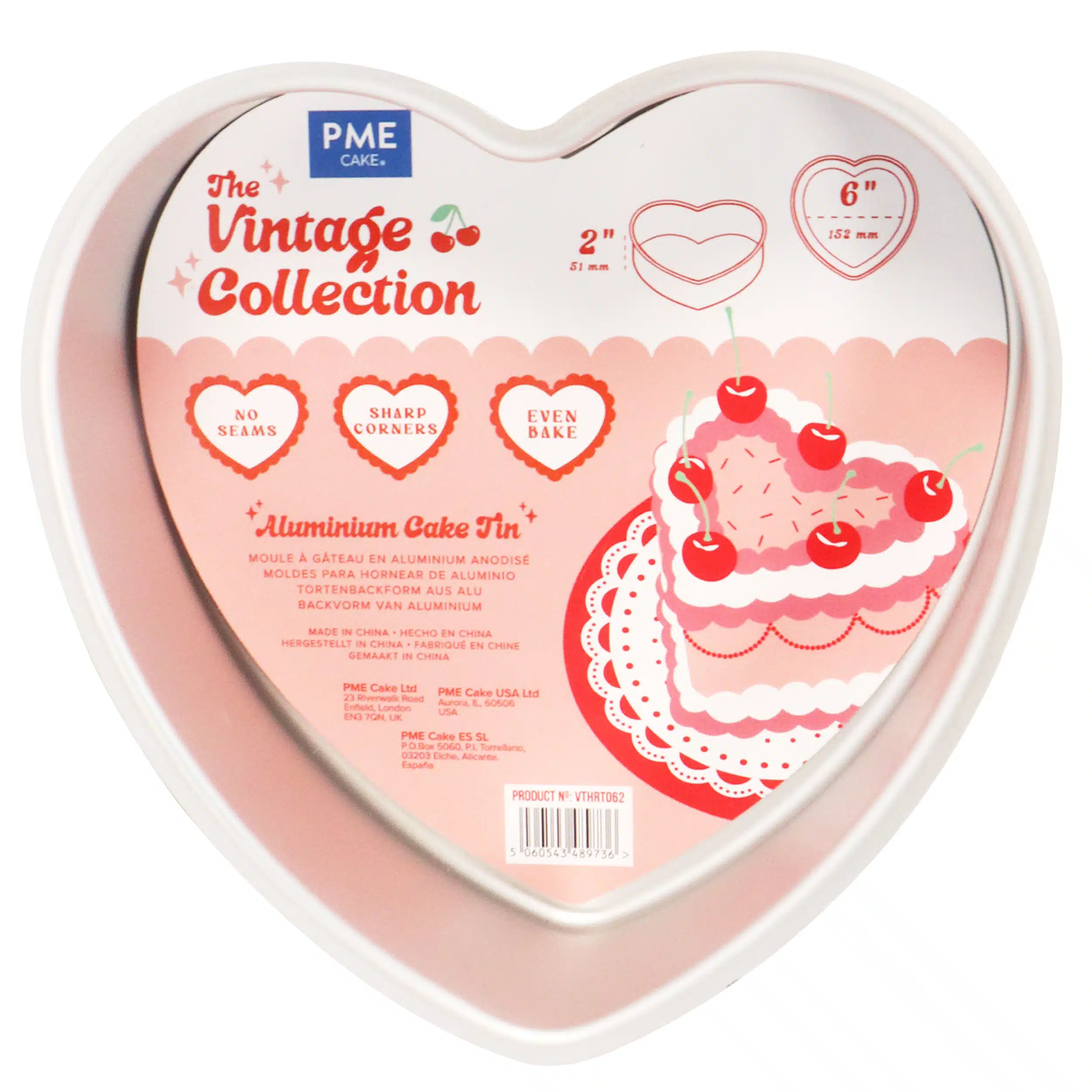 Vintage cake hartvormige taartvorm 15 cm bij cake, bake & love 5 Vintage cake hartvormige taartvorm 15 cm