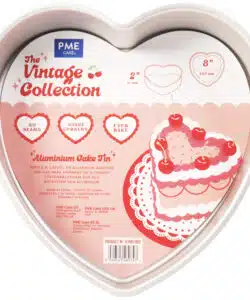 Vintage Cake Hartvormige Taartvorm 20cm