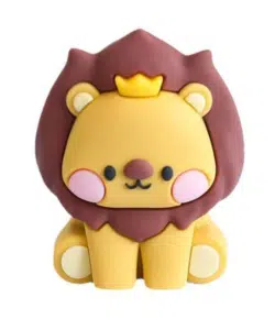 Caketopper Plastic Poppetje Leeuw