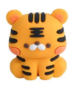 Caketopper Plastic Poppetje Tijger