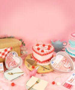 Vintage cake hartvormige taartvorm 20cm bij cake, bake & love 13