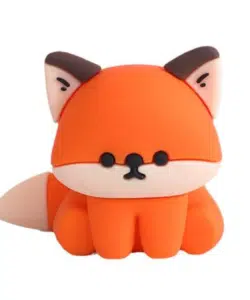 Caketopper Plastic Poppetje Vos