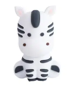 Caketopper Plastic Poppetje Zebra
