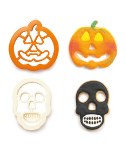 Koekjesuitsteker set pumpkin & skull bij cake, bake & love 13