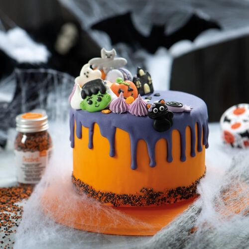 Suikerdecoraties sweet halloween frankenstein pk/6 bij cake, bake & love 11