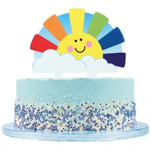 Culpitt sunshine & rainbow cake topper - afbeelding 2