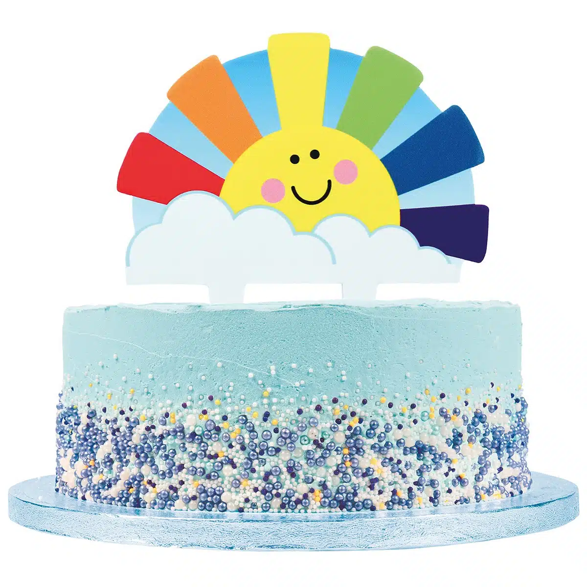 Culpitt sunshine & rainbow cake topper bij cake, bake & love 6 Culpitt sunshine & rainbow cake topper - afbeelding 2