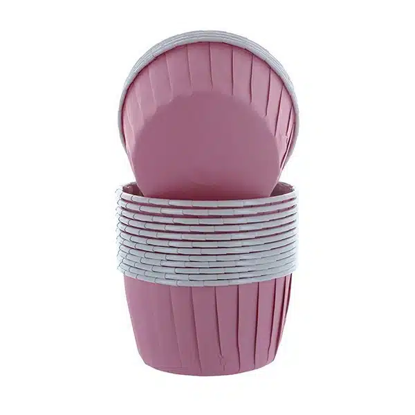 Baked with love baking cups pink 24 stuks bij cake, bake & love 6 Baked with love baking cups pink 24 stuks - afbeelding 2