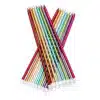Anniversary house extra tall candles rainbow metallic candles pk/16 bij cake, bake & love 1