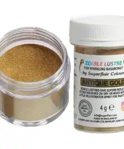 Sugarflair Edible Lustre Antique Gold, 4g