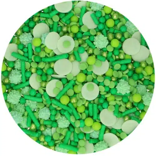 Funcakes sprinkle medley green 65 g - afbeelding 2