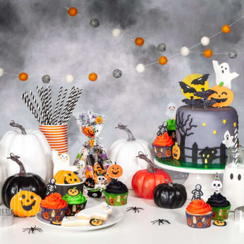 Anniversary house fun halloween cupcake toppers pk/12 bij cake, bake & love 9