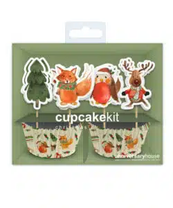 Alternative view of Anniversary House Festive Woodland Cupcake Kit