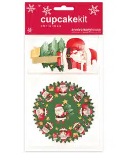 Anniversary House Santa and Friends Cupcake Kit