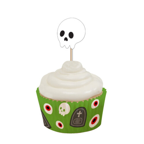Anniversary house halloween frankenstein cupcake kit bij cake, bake & love 7