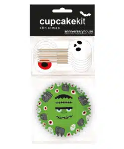 Anniversary House Halloween Frankenstein Cupcake Kit