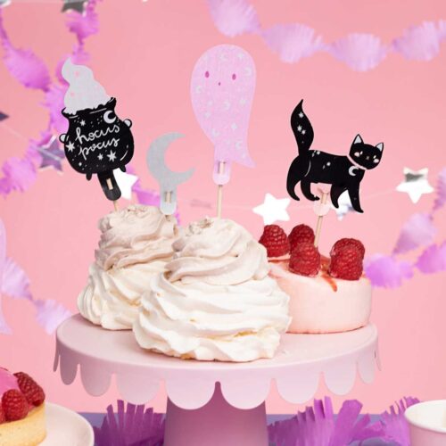 Partydeco cupcake toppers halloween pk/6 bij cake, bake & love 9