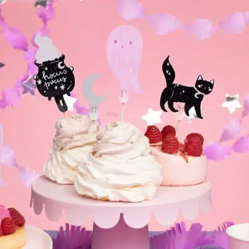 Partydeco cupcake toppers halloween pk/6 - afbeelding 3
