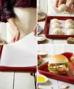 Alternative view of Decora Nonstick Pan Celebration Red