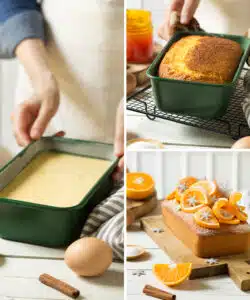 Alternative view of Decora Non-Stick Plumcake Pan Celebration Green