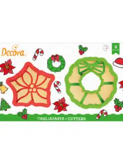 Koekjesuitsteker set Kerstkrans & Kerstster