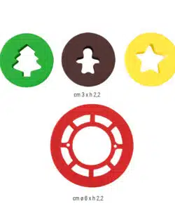 Decora christmas filled cookies cutter set of 4 bij cake, bake & love 11 Decora christmas filled cookies cutter set of 4 bij cake, bake & love 10