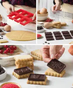 Alternative view of Koekjesuitsteker set met mal Crackers & Chocolate Christmas