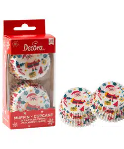 Baking Cups Merry Christmas 36 stuks